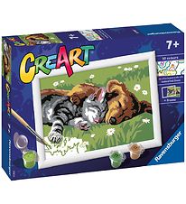 Ravensburger CreArt Malest - Sleeping Cats And Dogs