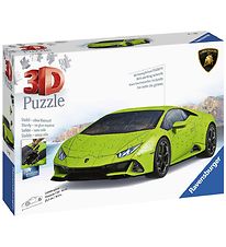 Ravensburger 3D Puslespil - 140 Brikker -  Lamborghini Huracan E