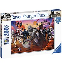 Ravensburger Puslespil - 200 Brikker - The Mandalorian Face-Off