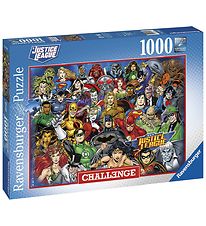 Ravensburger Puslespil - 1000 Brikker - Challenge DC Comics