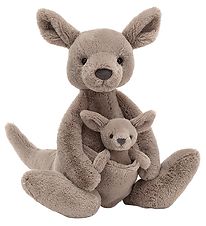 Jellycat Bamse - 37x12 cm - Kara Kangaroo