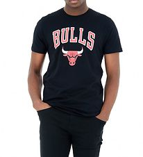 New Era T-shirt - Chicago Bulls - Sort