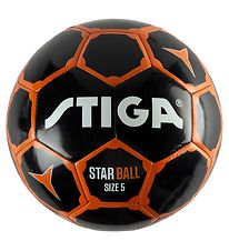 Stiga Fodbold - Star - Str. 5 - Sort/Orange