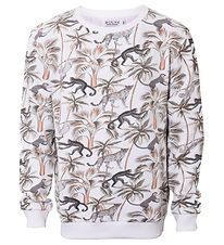 Hound Sweatshirt - Hvid m. Print