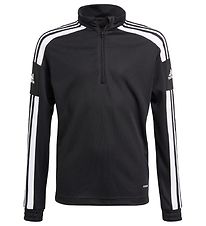 adidas Performance Trningsbluse - SQ21 - Sort m. Hvid