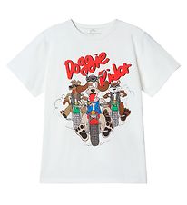 Stella McCartney Kids T-shirt - Doggie Riders - Hvid