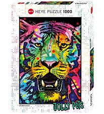 Heye Puzzle Puslespil - Wild Tiger - 1000 Brikker