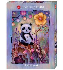 Heye Puzzle Puslespil - Panda Naps - 1000 Brikker