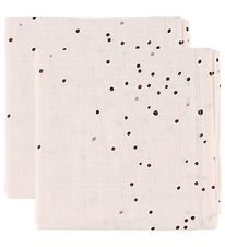 Done By Deer Stofble - 70x70 - 2-pak - Powder Dreamy Dots