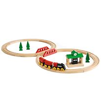 BRIO Classic Togsæt - 22 dele - Træ 33028