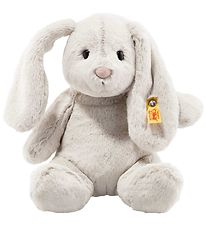 Steiff Bamse - Hoppie Rabbit - 28 cm - Light Grey