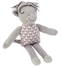 Smallstuff Aktivitetsbamse - Hest - 26 cm - Blue Rose/Silver