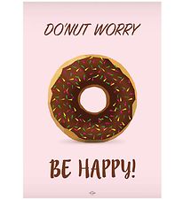 Citatplakat Plakat - A4 - Donut Worry