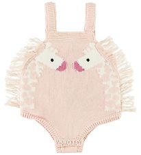 Stella McCartney Kids Body u/ - Strik - Rosa m. Giraf