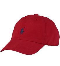 Polo Ralph Lauren Kasket - Rød m. Logo