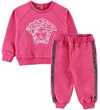 Versace Sweatst - Fuchsia m. Medusa