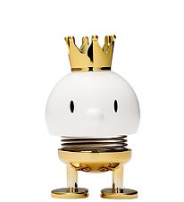 Hoptimist King Junior Bumble - 12 cm - Hvid/Guld