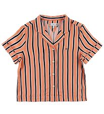 Tommy Hilfiger Skjorte - Resort Stripe - Orange