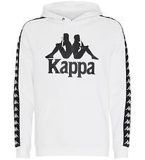 Kappa Hættetrøje - Banda Bzaba - Hvid m. Logo