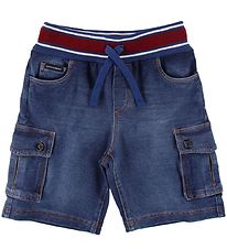 Dolce & Gabbana Shorts - Bl Denim m. Rd