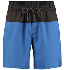 Puma Badeshorts - Bl/Mrkegr