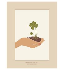 Vissevasse Plakat - 30x40 - Grow Your Own Luck