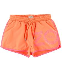 Kenzo Shorts - Sport Line Logo - Orange