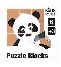 Kids by Friis Klodser m. Puslespil - 9 Klodser -  Noah's Ark
