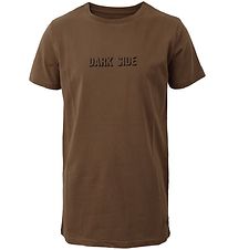 Hound T-shirt - Brun m. Print