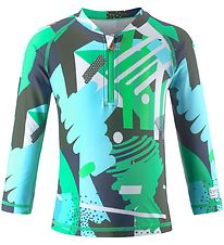 Reima Badebluse - Tuvalu - UV50+ - Jungle Green