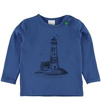 Freds World Bluse - Ocean Lighthouse - Blå
