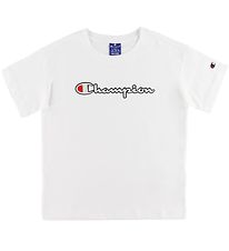 Champion Fashion T-shirt - Hvid m. Logo