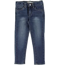 Levis Jeans - 710 Ankle Super Skinny - Blå Denim