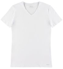 Fila T-shirt - V-Neck - Hvid