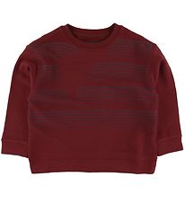 Emporio Armani Sweatshirt - Mørk Rød