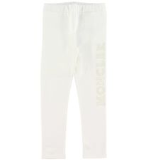 Moncler Leggings - Hvid m. Logo