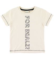 En Fant T-shirt - Cream m. Tekst