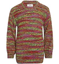 Mads Nrgaard Bluse - Akryl/Uld - Kollina - Multi Neon Orange