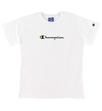 Champion Fashion T-shirt - Hvid m. Logo