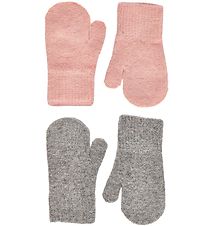 CeLaVi Luffer - Uld/Nylon - 2-pak - Misty Rose/Grmeleret