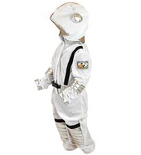Den Goda Fen Udklædning - Astronaut - Hvid
