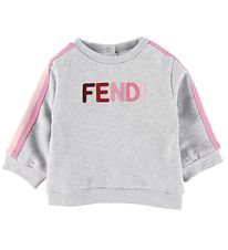 Fendi Sweatshirt - Grå/Rosa