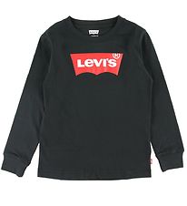 Levis Bluse - Batwing - Sort m. Logo