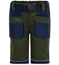 Minymo Arbejdsshorts - Grn/Navy