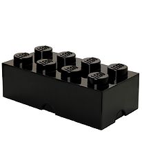 Lego Storage Opbevaringsboks - 8 Knopper - 50x25x18 - Sort