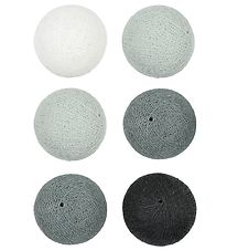 Iris Lights Lyskæde - 290 cm - 20 Lys - Graphic Grey