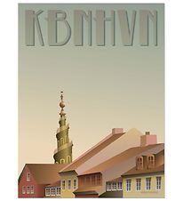 Vissevasse Plakat - 50x70 - København - Christianshavn