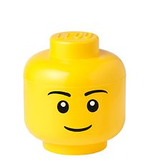 Lego Storage Opbevaringsboks - Lille - Hoved - 19 cm - Dreng
