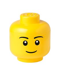 LEGO® Storage Opbevaringsboks - Lille - Hoved - 19 cm - Dreng