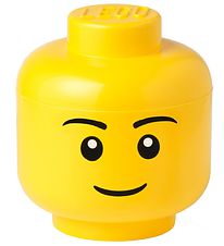 LEGO Storage Opbevaringsboks - Stor - Hoved - 27 cm - Dreng
